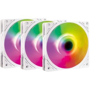 Scythe Wonder Tornado -  120MM - 3 PACK - White - ARGB
