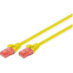 Digitus Cat6 Jeutp 2M 2M Utp Oranje Geel digitus kopen in de aanbieding