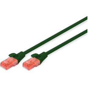 Digitus Cat6 Jeutp 3M 3M Utp Groen Rood digitus kopen in de aanbieding