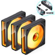 Jonsbo ZK-120B 3-pack - A-RGB Black