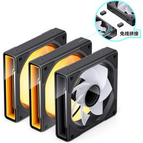 Jonsbo ZK-120BR 3-pack A-RGB Black Reverse Blade
