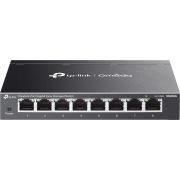 TP-Link ES208G netwerk- Managed Gigabit Ethernet (10/100/1000) Zwart netwerk switch