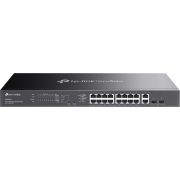 TP-Link ES220GMP netwerk- Managed Gigabit Ethernet (10/100/1000) Power over Ethernet (PoE) Zwa netwerk switch