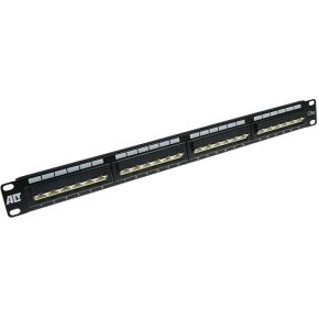 ACT Patchpaneel CAT5E unshielded 24 poorten 45°