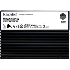 Kingston Kingston Technology 7,68TB DC3000ME U.2 PCIe 5.0 NVMe TCG Opal Enterprise SSD
