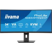 iiyama Prolite XCB3497WQSNP-B1 34" Ultrawide Quad HD 120 Hz VA KVM monitor