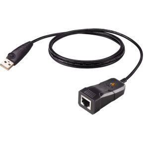 ATEN UC232BF seriële kabel Zwart 1,2 m USB Type-A RJ-45