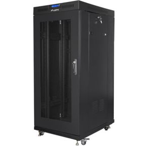 Lanberg FF01-8015-23BL rack 15U Vrijstaande rek Zwart