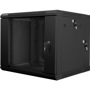 Lanberg WF02-6609-10B rack 9U Wandrek Zwart