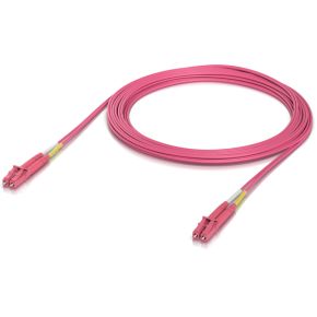 Ubiquiti UACC-OFC-M2-LULU-5M InfiniBand en Glasvezelkabel LC LC/LC Roze