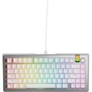 Glorious GMMK 3 PRO Hall Effect 75% Prebuilt Bedraad Zilver Toetsenbord