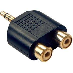 Lindy 35624 35Mm 2 X Rca Zwart Kabeladapterverloopstukje lindy kopen in de aanbieding