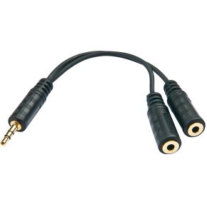 Lindy 35627 35Mm 2 X Zwart Kabeladapterverloopstukje lindy kopen in de aanbieding