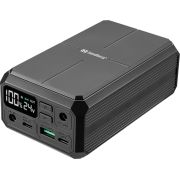 Sandberg Laptop Powerbank 27000 PD100W 27000 mAh Draadloos opladen Zwart