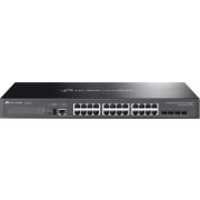 TP-Link Omada SG5428X netwerk- Managed L3 Gigabit Ethernet (10/100/1000) Zwart netwerk switch