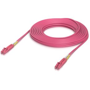 Ubiquiti UACC-OFC-M2-LULU-15M InfiniBand en Glasvezelkabel LC LC/LC Roze