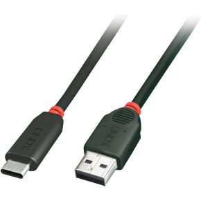 Lindy 41911 1M Usb A C Zwart Kabel lindy kopen in de aanbieding