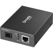 TP-Link Omada MC211CS-2 netwerk media converter 1000 Mbit/s 1310 nm Single-mode Zwart