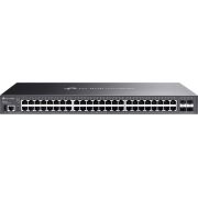 TP-Link Omada SG5452X netwerk- Managed L3 Gigabit Ethernet (10/100/1000) Zwart netwerk switch