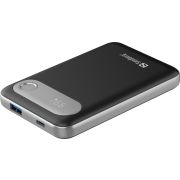 Sandberg 421-16 powerbank Lithium-Polymeer (LiPo) 10000 mAh Aluminium, Zwart
