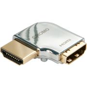 Lindy 41508 haaks koppelstuk CROMO HDMI, M-F - [41508]