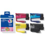 Brother LC527XLVAL inktcartridge 4 stuk(s) Origineel Hoog (XL) rendement Zwart, Cyaan, Magenta, Geel