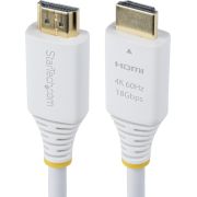StarTech.com HDMI2-CABLE-4K60-10W HDMI kabel 3 m HDMI Type A (Standaard) Wit