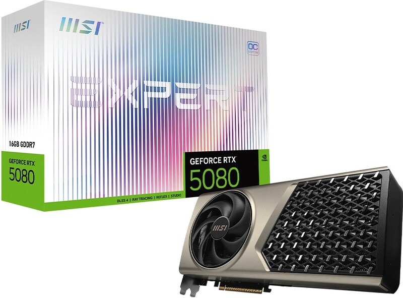 Megekko.nl - MSI GeForce RTX 5080 16G EXPERT OC Videokaart