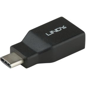 Lindy USB 3.1 CM / AF USB 3.1-C USB 3.1-A Zwart