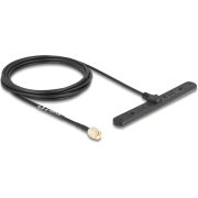 DeLOCK 5G LTE SMA Stecker 3 dBi omnidirektional starr mit Anschlusskabel RG-174 3 m antenne Omnidire