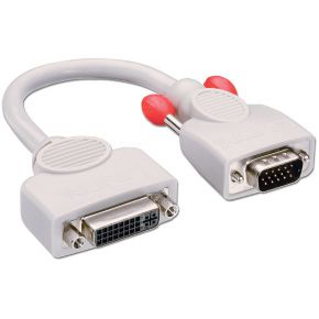 Lindy VGA to DVI Analogue Adapter Cable, 0.2m