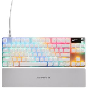 Steelseries Apex Pro Gen 3 TKL Wit Hall-effect Toetsenbord