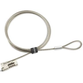 Kensington Slim NanoSaver 2.0 EQ kabelslot Zilver 1,8 m