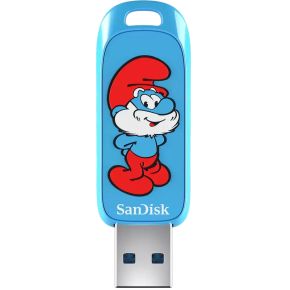 SanDisk Smurfs USB flash drive 128 GB USB Type-A 3.2 Gen 1 (3.1 Gen 1) Blauw