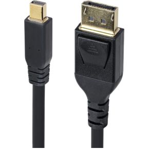 StarTech.com 3m Mini DisplayPort naar DisplayPort 1.4 Kabel, 8K 60Hz/4K 120Hz HBR3 HDR, UHD mDP naar