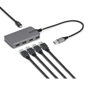 Startech StarTech.com 5G4AC-USB-A-HUB interface hub USB 3.2 Gen 1 (3.1 Gen 1) Type-A 5000 Mbit/s Grijs