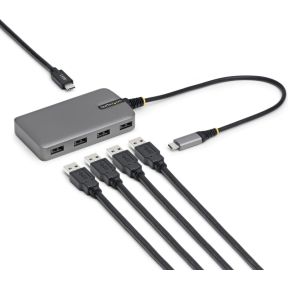 Startech StarTech.com 5G4AC-USB-C-HUB interface hub USB 3.2 Gen 1 (3.1 Gen 1) Type-C 5000 Mbit/s Grijs