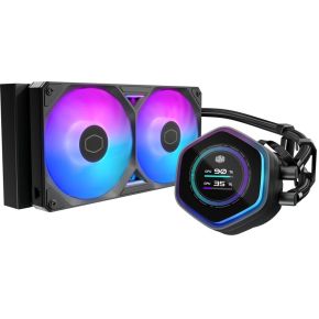 Cooler Master MasterLiquid Atmos II LCD 240 - Zwart