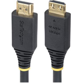 Startech .com HDMI2-CABLE-GRIP-8F HDMI kabel 2,4 m HDMI Type A (Standaard) Zwart