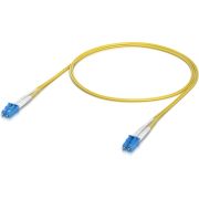 Ubiquiti UACC-OFC-S2-LULU-1M-50 InfiniBand en Glasvezelkabel LC LC/LC Geel