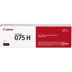 Canon 075 H tonercartridge 1 stuk(s) Origineel Geel