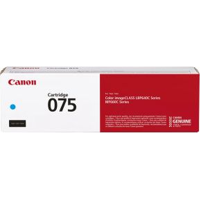Canon 075 tonercartridge 1 stuk(s) Origineel Cyaan