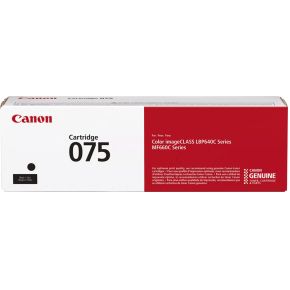 Canon 075 tonercartridge 1 stuk(s) Origineel Zwart
