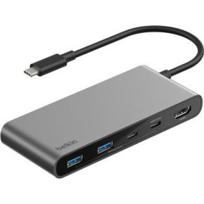 Belkin Connect USB Type-C 5000 Mbit/s Grijs