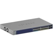 NETGEAR GS728TXUP Managed Gigabit Ethernet (10/100/1000) Power over Ethernet (PoE) netwerk switch