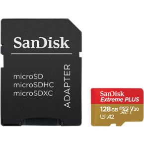 SanDisk Extreme PLUS 128 GB MicroSDXC Klasse 10