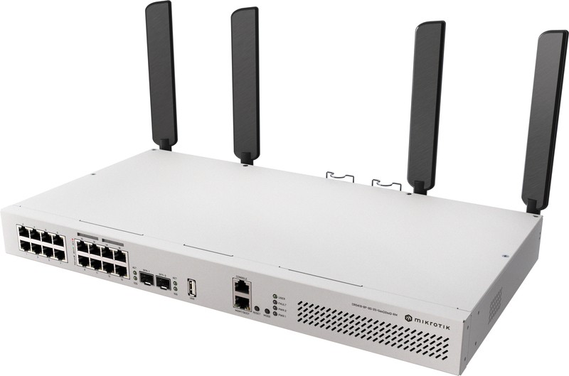 Mikrotik CRS418-8P-8G-2S+5axQ2axQ-RM L2/L3 Gigabit Ethernet (10/100/1000) Power over Ethernet (PoE)