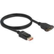 DeLOCK 87095 DisplayPort kabel 1 m Zwart
