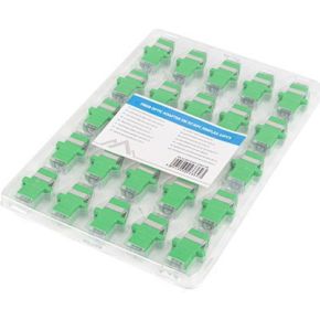 Lanberg FA-SCAP-SS01-2501-TR glasvezeladapter SC/APC 1 stuk(s) Groen