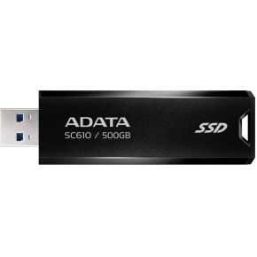 ADATA SC610 500 GB USB Type-A 3.2 Gen 2 (3.1 Gen 2) Zwart